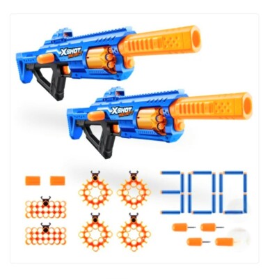 [ダーツ][shot!]BERSERKER2 Amazon.com: XSHOT Insanity Bezerko by ZURU - 48 Dart Outdoor