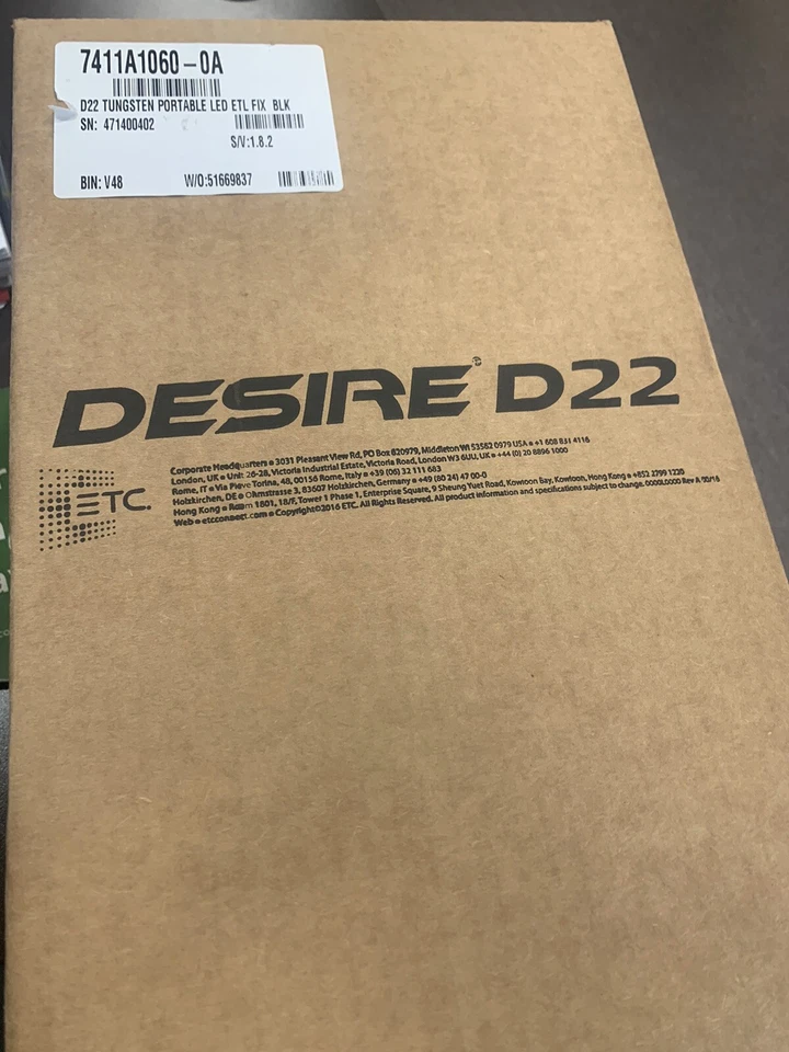 ETC Desire D22  Tungsten LED  Fixture new in box - Image 2 of 2