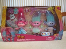 TROLLS POPPY  TWINS CELEBRATION PACK--TOYS R US EXCLUSIVE--NEW--UNOPENED