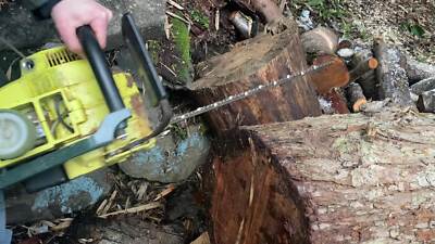 Ported Pioneer P28E P28 Electronic 51cc Chainsaw (RUNS & CUTS