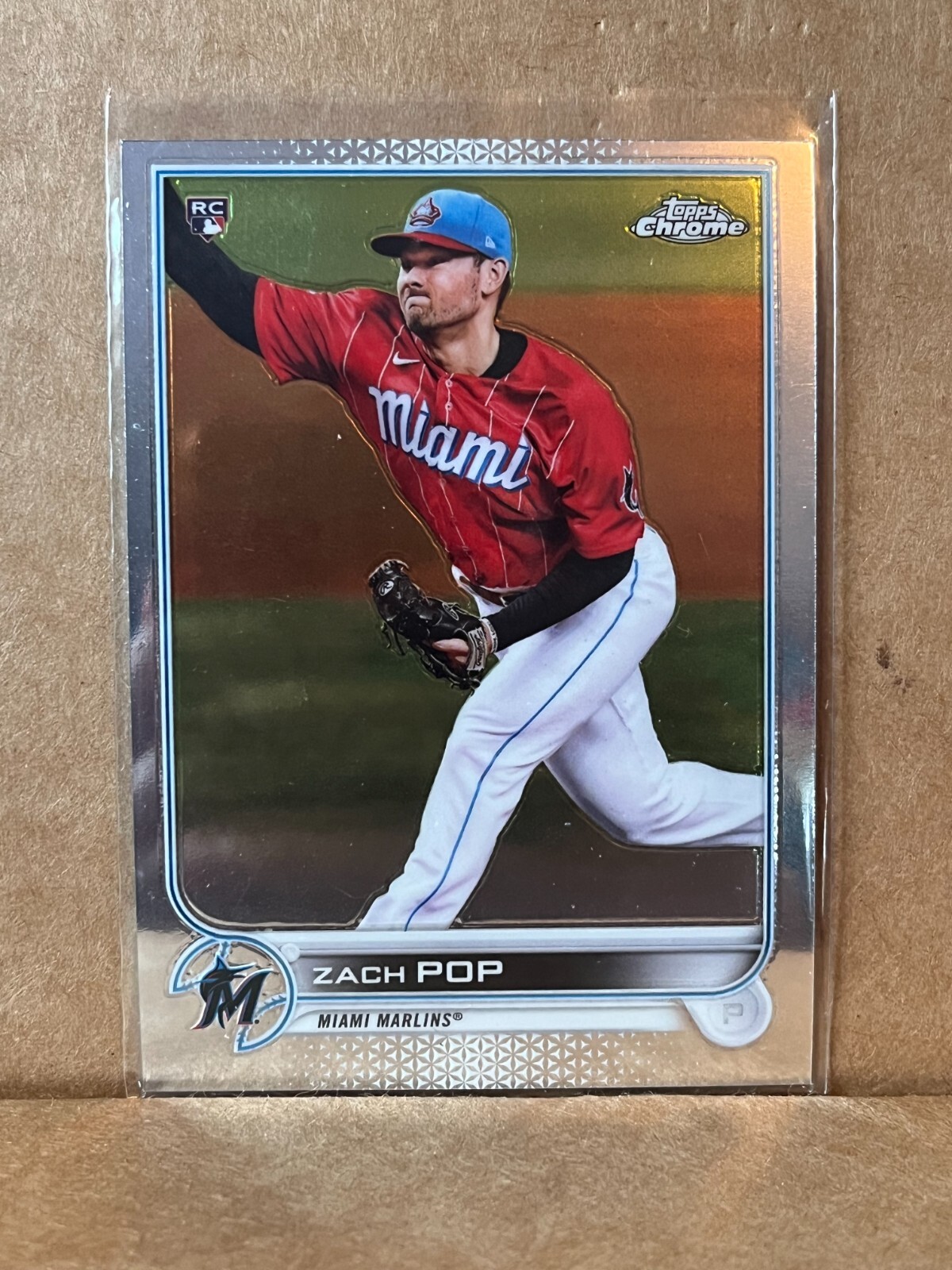 Zach Pop 2022 Topps Chrome Rookie RC #41