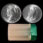Peace Silver Dollar - Choice Uncirculated  - Roll of 20 Coins + Mint Marks