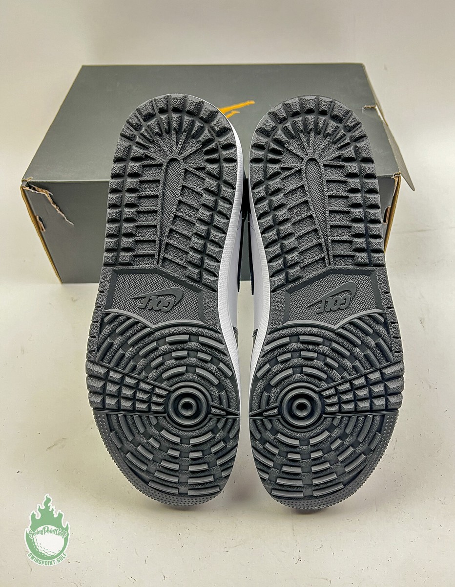 New Nike Air Jordan 1 High G DQ0660 101 Black Golf Shoes New Nike Air Jordan 1 High G DQ0660 101 Black Golf Shoes