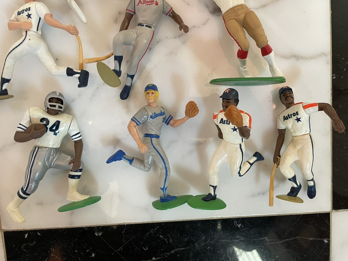 10 Vintage Starting Lineup Figures Baseball Football Lot