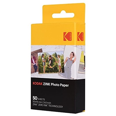 zink paper 2x3 kodak walmart backed sticky compatible sheets printomatic