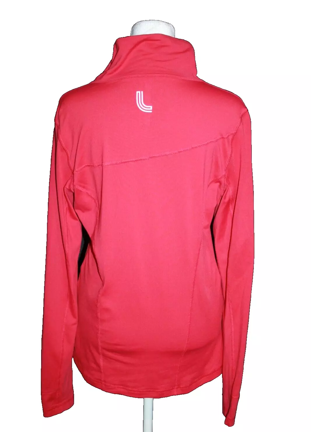 lole zip front fitted athletic upf 50 jacket