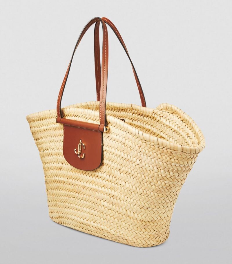 NWOT Authentic Jimmy Choo Straw Tote Bag Handbag NEW | eBay NWOT Authentic Jimmy Choo Straw Tote Bag Handbag NEW | eBay
