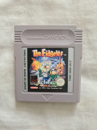 THE FIDGETTS Nintendo Game Boy UK / EUROPEAN Version Game Gameboy
