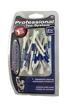 Pride Performance Professional Tee System Plastic Golf Tees 3-1/4 Inch Plastic