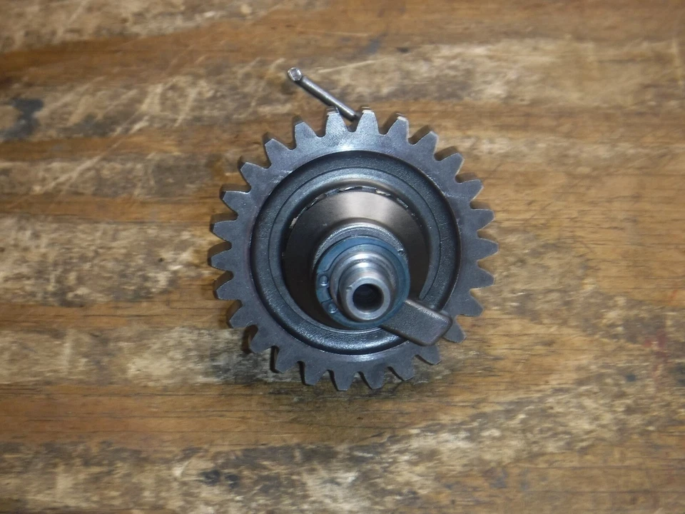 1997 Kx250  (A) Kick Start Shaft Kicker Drive Gear Assembly - Image 4 of 4