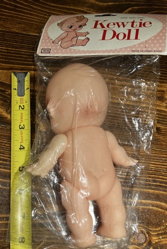 New Old Stock Vintage Kewtie Puppe 8" Kewpie Neu aus altem Lagerbestand Babypuppe Kunststoff - Bild 4 von 4
