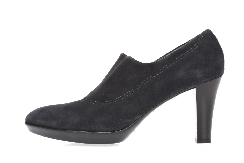 Botas cortas al tobillo de gamuza gris oscuro AQUATALIA para mujer 'Rosetta' talla 9 M 219805 Foto 2 de 4