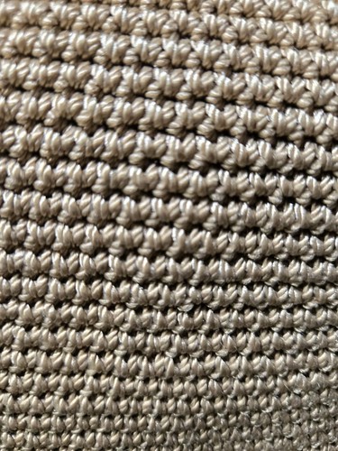 the sak Woven Handbag Purse Beige Brown Tan Double Straps Two Sections 15x10 In - Picture 8 of 14