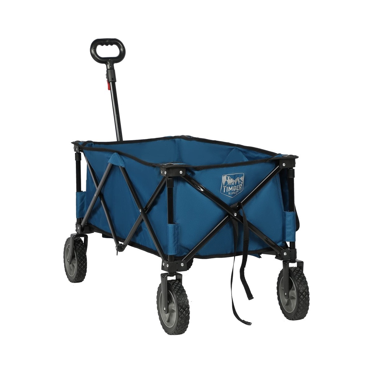 TIMBER RIDGE Collapsible Outdoor Folding Wagon Cart Heavy Duty Camping  Patio
