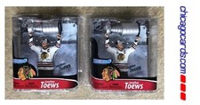 2x Jonathan Toews McFarlane Series 28 NHL Action Figure Regular & Variation