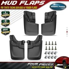 4Pcs For Toyota Tacoma 2016 2017 2018 2019 2020 Pickup Splash Guards Mud Flaps