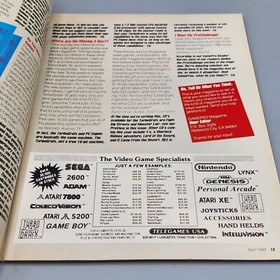 GAMEPRO #9 April 1990 Vintage Video Game Magazine Nintendo Sega Genesis Gameboy