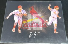 Randal Grichuk Autographed Signed 11x14 Cardinals