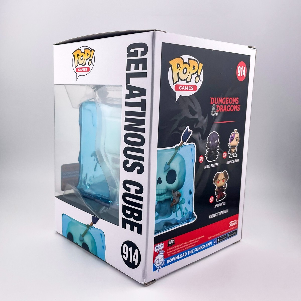 FUNKO - FUNKO POP! ダンジョンズ&amp;ドラゴンズ　ゼラチナス・キューブ　ブルー限定 Blue Gelatinous Cube Funko Pop - 2023 Wondercon Exclusive