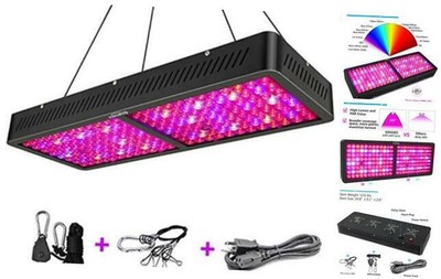 KINGBO LED Plant Grow Light, 2000W 12-Bands Full C 2000 ...