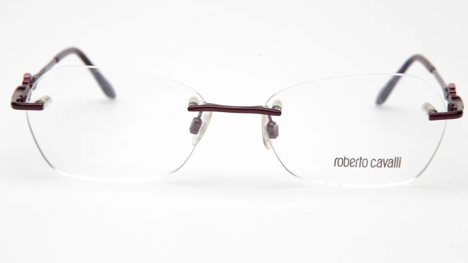 Nuevo Roberto Cavalli NEVIS 718 069 GAFAS MORADAS 55-17-135mm Italia Foto 3 de 4