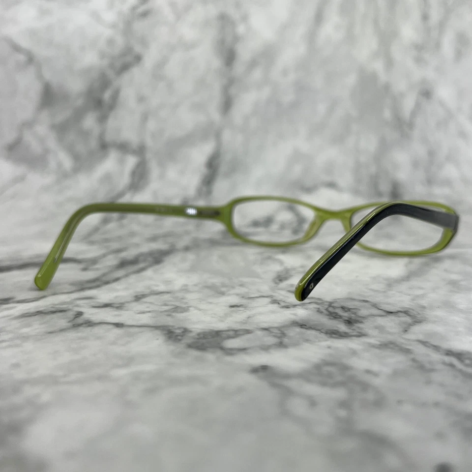 Óculos Jill Stuart JS156-3 oval preto verde armação aro completo 50-17-130 - Imagem 4 de 4