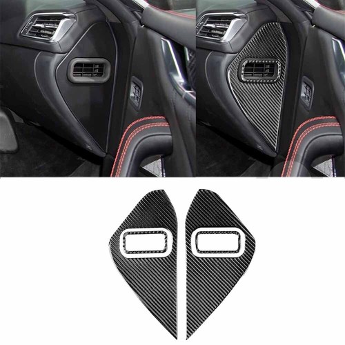 Carbon Fiber Door Anti-Collision Buffer Cushion Trim for Maserati Ghibli 2014-22 - Bild 1 von 14