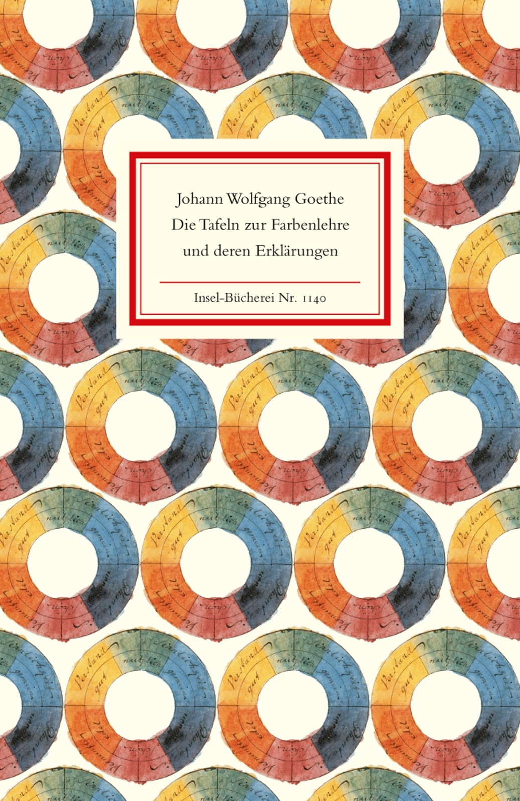 Thumbnail - Die Tafeln Zur Farbenlehre Und Deren Erklärungen Johann Wolfgang Von