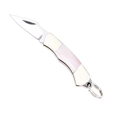 Tiny Folder Miniature Gadgets Collection Knife Pocket Smallest Multi Tool pink 