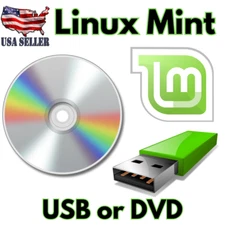 Linux Mint Latest 22.1 Cinnamon LMDE 6 32bit 64bit BOOTABLE/LIVE USB or DVD