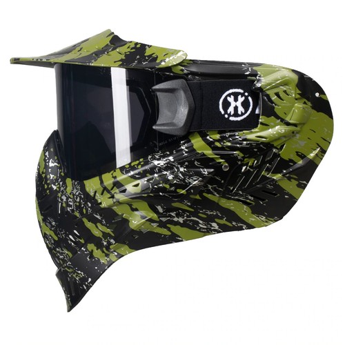 HK Army HSTL Goggle - Thermal Lens - Facture Black / Olive - Paintball - Picture 2 of 5