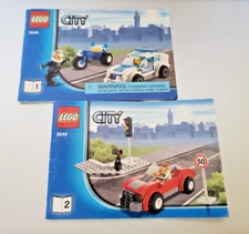 Lego 3648 - City - Set of 2 Instruction Manuals Only - FREE SHIPPING