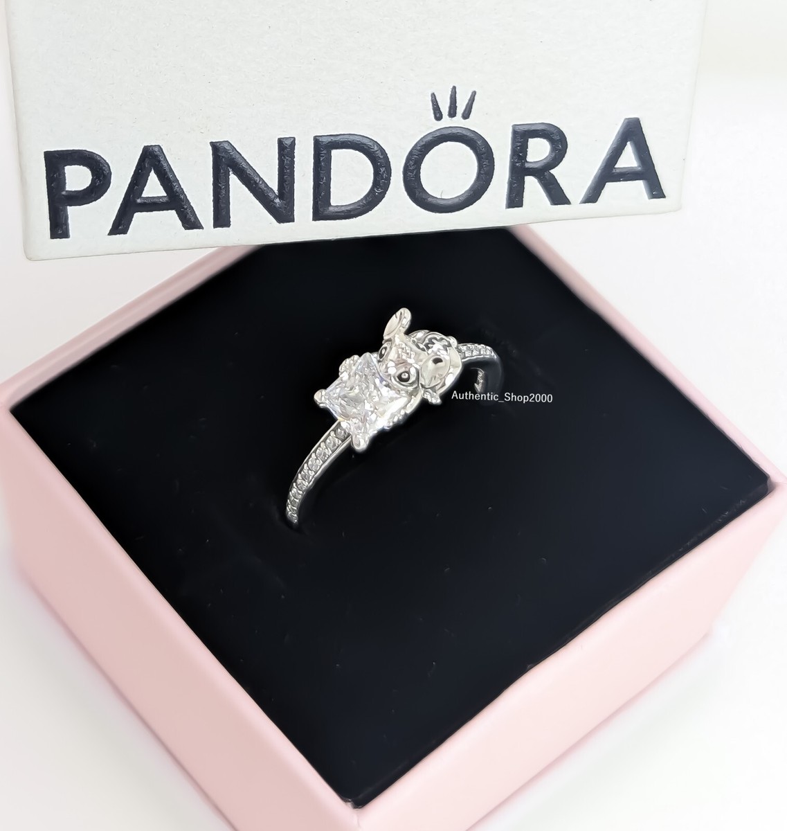 エリカママ⭐︎PANDORADisneyJewelryCollection New 100% Authentic 925 PANDORA X DISNEY Playful Stitch