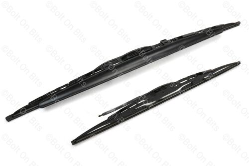 Front Washer Spray jet SPOILER Wiper Blades Jaguar S Type 2002 to 2008 Rare - Picture 1 of 1