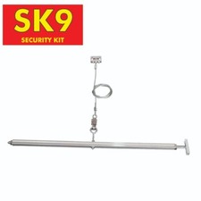 ADJUST-A-GRATE Aluminum Window Well SK9 Security Kit 34 - 38 in x 6' GRATE.COM