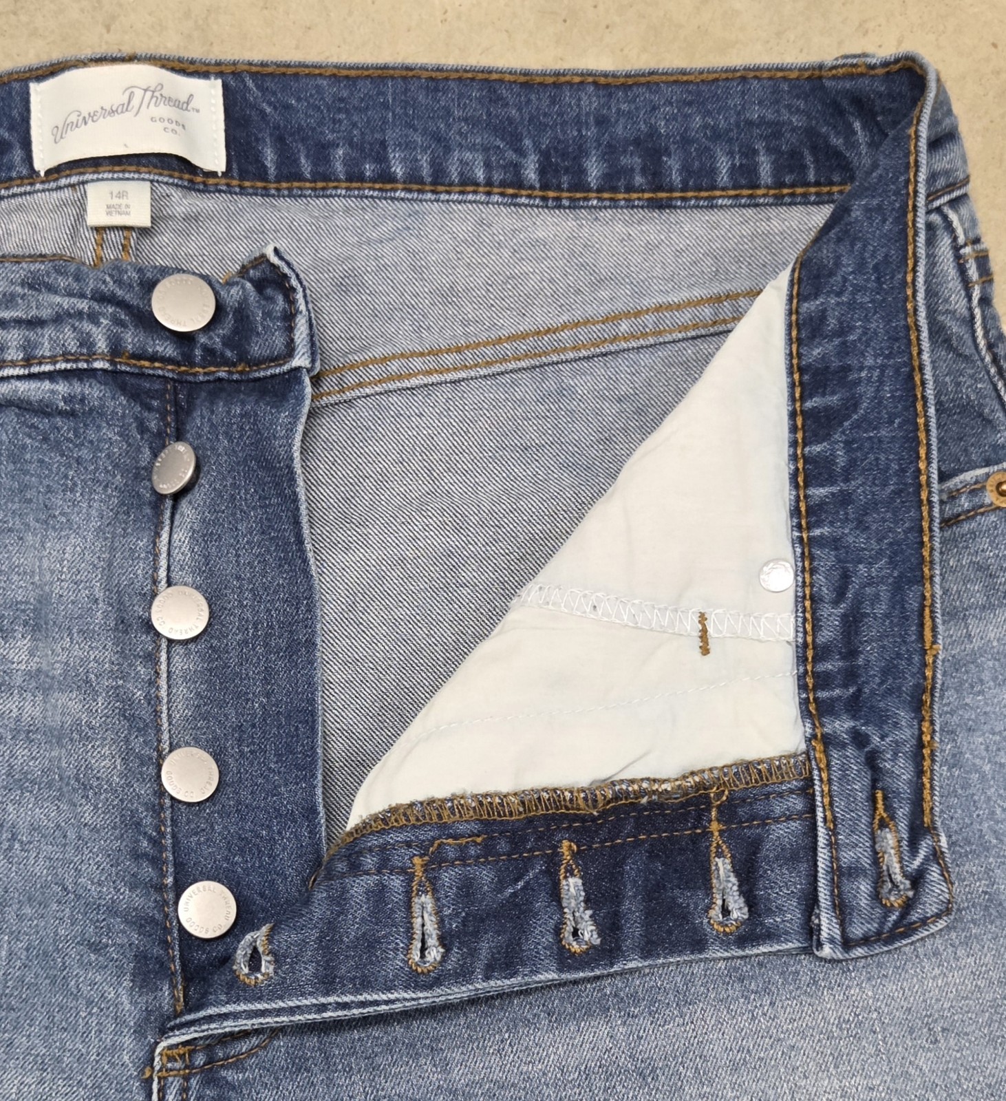 UNIVERSAL THREAD Highest Straight Ankle Jeans Wmn… - image 7