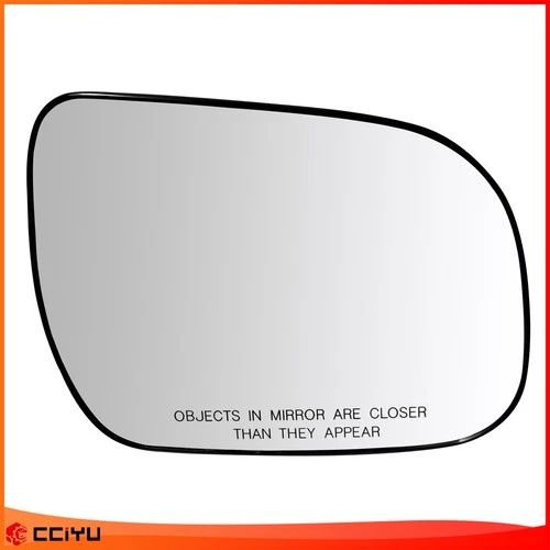 Door Mirror Glass W/Plate Passenger Side Heated For 10-12 Toyota Highlander