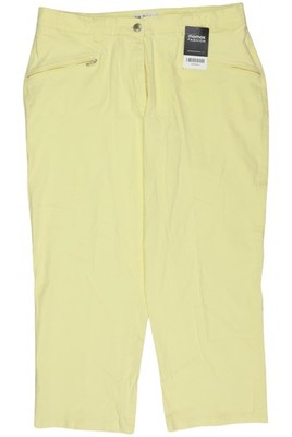 Ulla Popken Stoffhose Damen Hose Pants Chino Gr. 46 Baumwolle Gelb #o244ew2