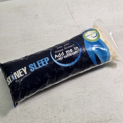 Sidney Sleep Excess Foam Extra Foam Filler To Add To Your Pillow Firmer New!