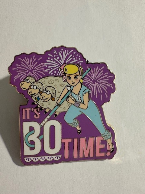 Bo Peep, Billy, Goat and Gruff - Running Sheep - It’s Bo Time 2022 Disney Pin C4