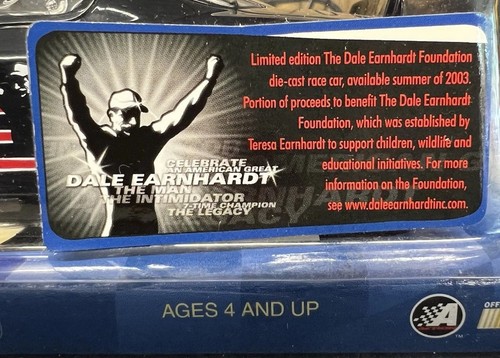 2003 Dale Earnhardt Foundation Winner's Circle 1:24 Diecast NASCAR #3 New In Box - Picture 5 of 8