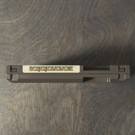 The Magic of Scheherazade (NES) with Instruction Manual, Map & Cartridge Sleeve 