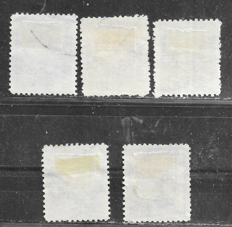 HICK GIRL- USED SLOVAKIA STAMPS SC#45-49 194 ANIMAL ISSUES L246 - Image 2 of 2