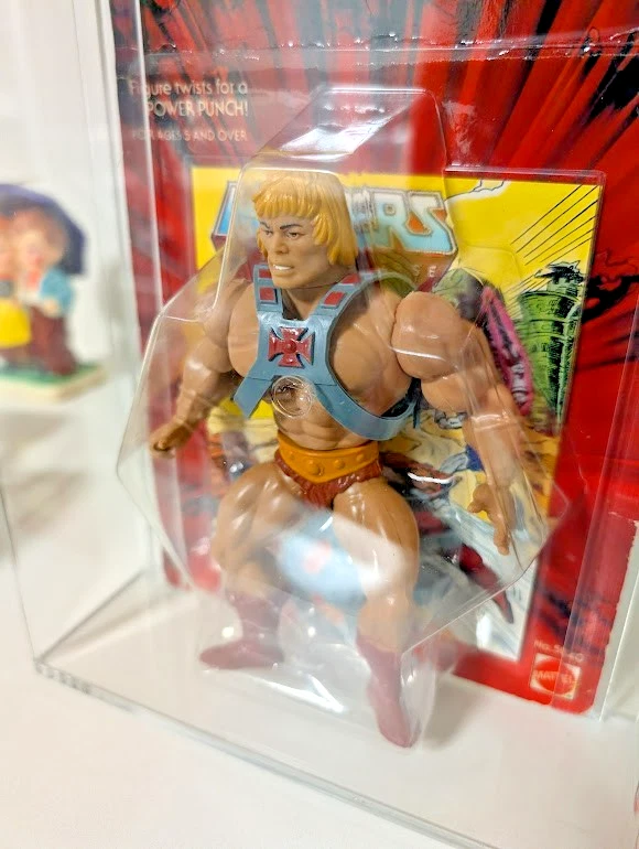 He-Man Serie 1: 12 Atrás Clasificado AFA 1983 - Variante México - Sellado - POP 1 de 1 Foto 4 de 4
