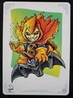 Spider-Man Hobgoblin Josh Lyman Mini Art Signed Autographed Rare Comic Con ***