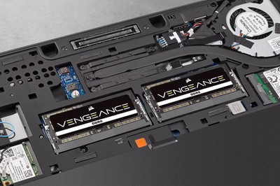 Corsair VENGEANCE DDR5 SODIMM 32GB (2x16GB) DDR5 4800MHz C40 (Compatible with almost all Intel and AMD systems, faster load times, smoother multitasking) Black