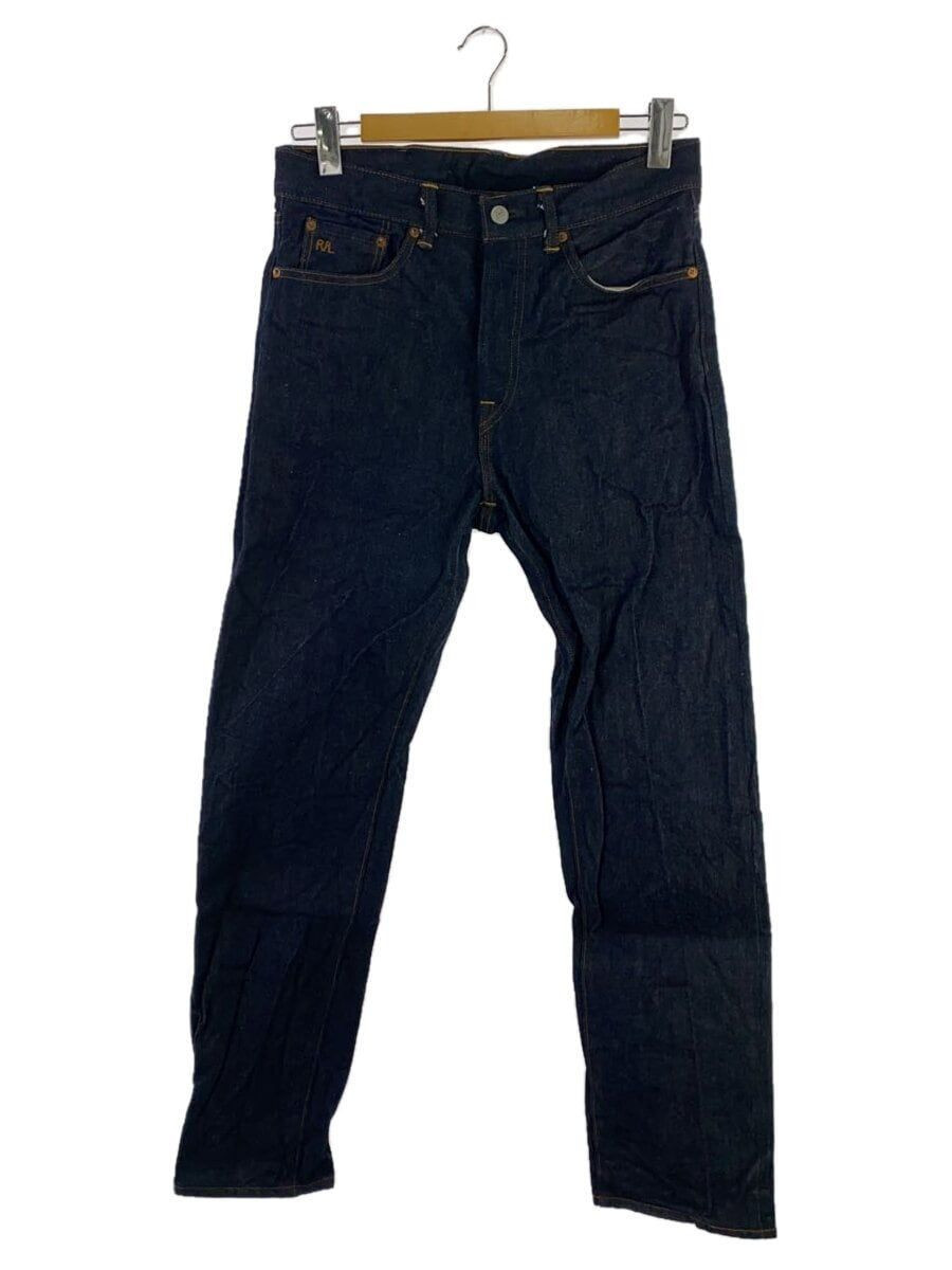 RRL straight pants 5 pocket denim made in USA 30 IDG RRL straight pants 5 pocket denim made in USA 30 IDG