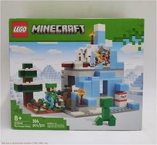 LEGO Minecraft The Frozen Peaks Cave Mountain Set 21243 *NEW - SEE DETAILS*