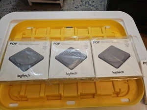 (3-Pack) Logitech POP Add-On Smart Home Switch bouton ALLOY GREY 915-000302
