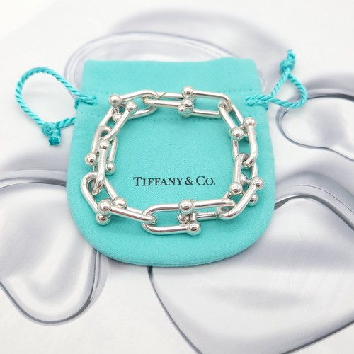 Tiffany & Co.  10mm Hardwear Large Link Chain Bracelet 7.75" Sterling Silver